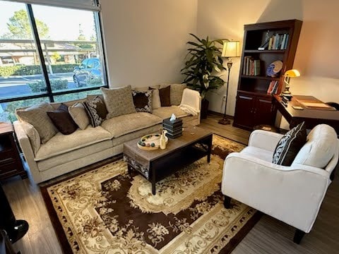 Calming office interior